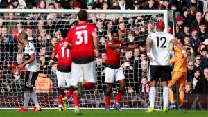 Hasil Liga Inggris: Kalahkan Fulham 3-0, MU ke Empat Besar