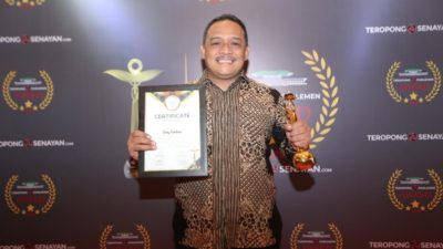 Benny Rhamdani Terima Penghargaan Sebagai Anggota Parlemen Aspiratif