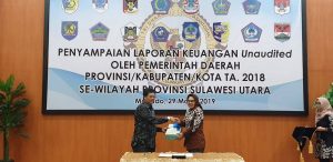 LKPD Tahun 2018 Kotamobagu Diserahkan Wali Kota ke BPK