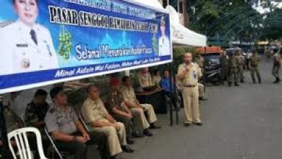 Lapak Pasar Senggol Diminati Pedagang