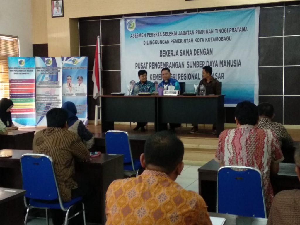 Peserta Seleksi Jabatan Adu Kemampuan