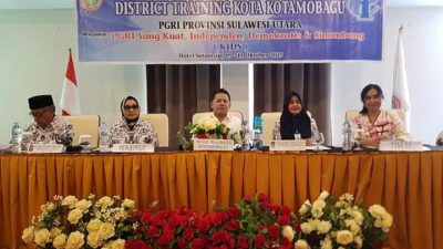 Kegiatan District Training PGRI Dibuka Wakil Wali Kota