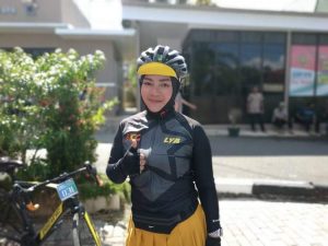 Rolia Mamonto : Selain sehat, bersepeda itu ajang silaturahmi