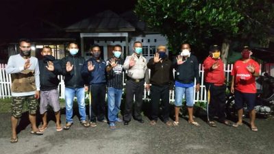 Pemdes Soginti Gelar Patroli Jam Malam