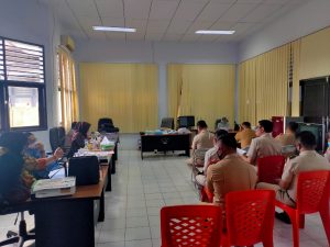 Komisi 1 DPRD Kotamobagu Gelar Pembahasan LPJ Tahun 2019 Bersama Camat Kotim dan Utara
