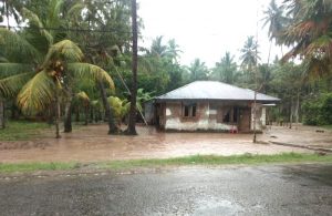 Sejumlah Rumah Warga di Desa Buhu Jaya Terkena Banjir