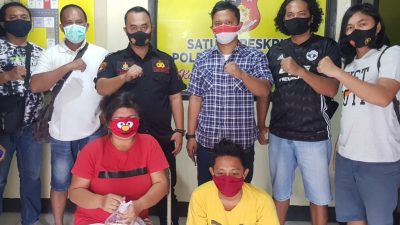 Tim Reskrim Kotamobagu Amankan Pasutri Pengedar Togel