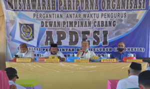 Wabup Buka Musyawarah PAW DPC APDESI