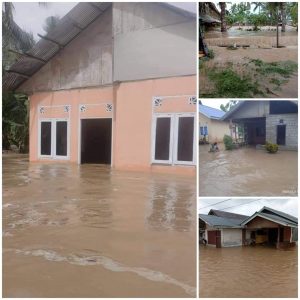 Paguat-Dengilo Dilanda Banjir, Ratusan Rumah Terendam