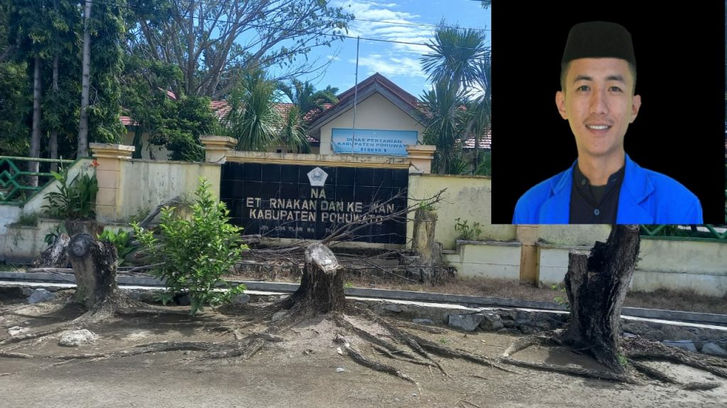 Bupati Himbau Pasang Bendera, Kantor Dinas Pertanian Gedung B Justru tidak Pasang