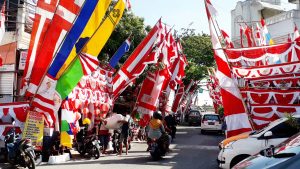 Sambut HUT RI ke- 76, Lurah Pentadu Himbau Warga Pasang Bendera Merah Putih dan Umbul-umbul