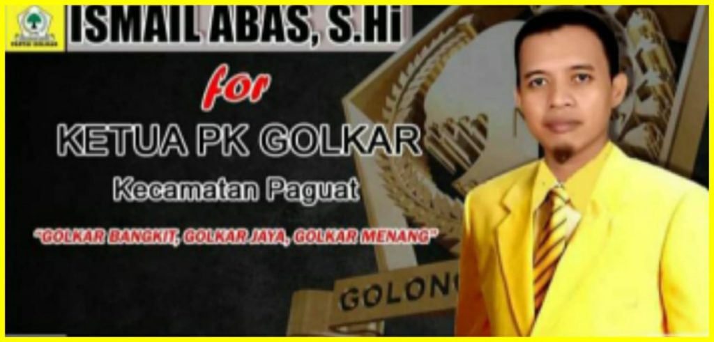 Ibas Nyatakan Siap  Bertarung Rebut Ketua PK Golkar Paguat