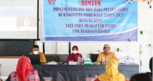 Pemda Latih Pelaku UMKM tentang OSS RBA