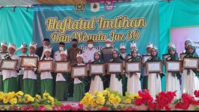 Lurah Pentadu Hadiri Wisuda dan Pengresmian Rumah Qur’an Yayasan Madinatul Khairat Al-fatih