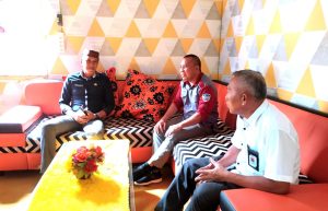 Kades Sipayo Terima Kunjungan Komisioner KPUD Pohuwat
