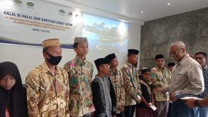 Merdeka Group, KUD Dharma Tani Selenggarakan Santunan Anak Yatim