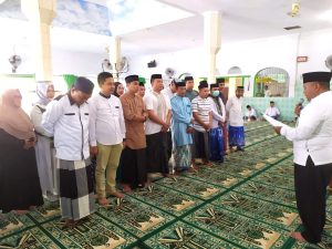 Akbar Taufik Naue Resmi Jabat Ketua Ta’mirul Mesjid Ar-Rahman