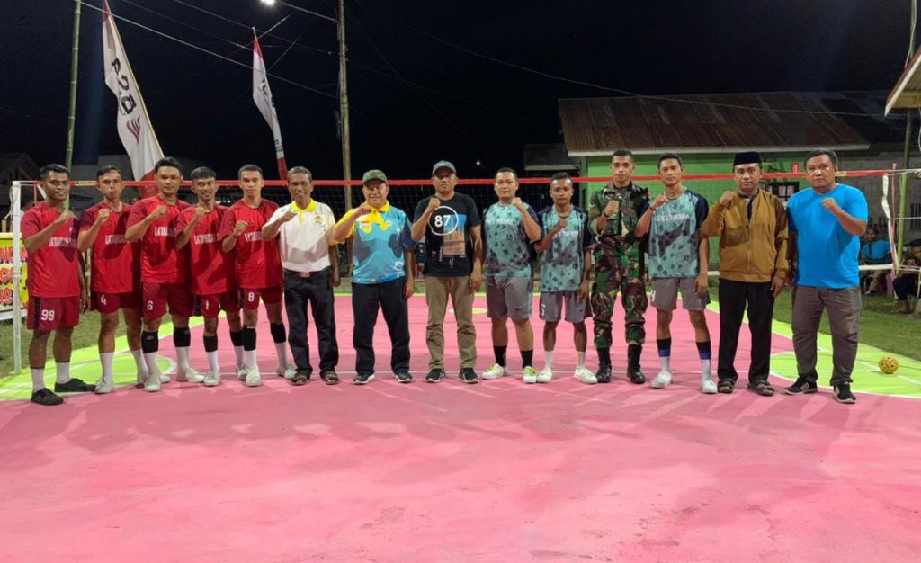 Turnament Bergengsi, Sepak Takraw Jilid III Desa Taluduyunu Resmi Digelar