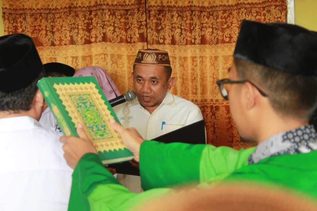 Lantik PAW BPD Buntulia Utara, Camat Buntulia Ingatkan Sinergitas dan Netralitas