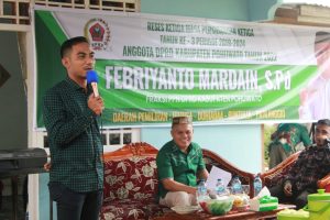 Kades Buntulia Tengah Apresiasi Kinerja Aleg DPRD Fabriyanto Mardain