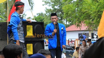 Tolak Kenaikan Harga BBM, PC PMII Pohuwato Gelar Demonstrasi