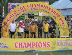 Final Dengilo Cup 2022, Ketua Askab PSSI Pohuwato Apresiasi Pengamanan Polisi Dan TNI