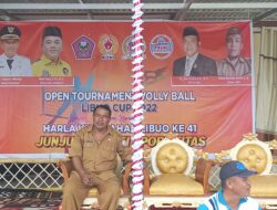 Open Tournament Volly Ball Libuo Cup 2022 Dibuka Hari Ini