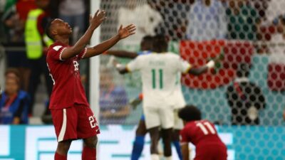 Usai Ditekuk Senegal 3-1, Timnas Qatar Terancam Gagal Ke-16 Besar