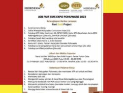 PGP Buka Job Fair SMS Expo Pohuwato 2023, Cek Syaratnya