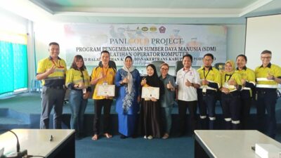 Pani Gold Project Harap Peserta Pelatihan Komputer Makin Terampil dan Siap Kerja