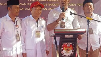 Gerindra Daftarkan Bacaleg, Hamdi : Kami bakal bertarung tanpa diskriminasi