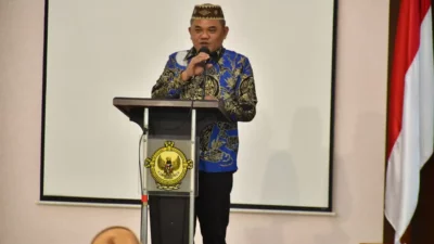 Hadiri Penyerahan LHP, Nasir Didaulat Beri Sambutan Wakili  DPRD se- Provinsi Gorontalo