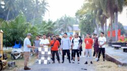 Lari Perdana Paguat Runners Comunity Dilepas Camat Paguat