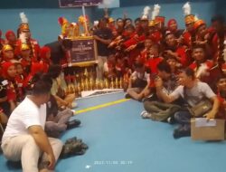 Luar Biasa, Marching Band MTs I Pohuwato Raih Prestasi di Makassar