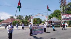 MDI Paguat dan Sejumlah Ormas Gelar Aksi Peduli Palestina