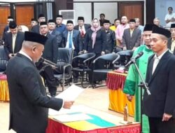 Nasir Pimpin Paripurna Pengambilan Sumpah Janji PAW Bahrudin Ismail