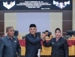 DPRD Gelar Paripurna Penyampaian Nota Pengantar RPJPD 2025-2045