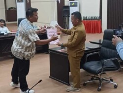 Tak Hanya Sorot Progres Proyek DAK Dibawah 50 %, Mohamad Afif Serahkan Proposal Peningkatan Jalan Siduan- Sipayo dan Soginti