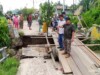 Ketua DPRD Tinjau Langsung Jembatan Ambruk di Paguat