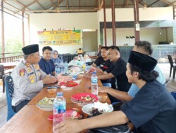 Silaturahmi Dengan AJP,  Kapolres Pohuwato Paparkan Program Polisi Mopiyohu