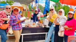 Perindagkop dan Panpel Pohuwato Half Marathon Sediakan Tenda Gratis Bagi Pelaku UMKM