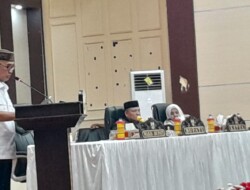 DPRD Gelar Paripurna Rancangan RTRW Serta KUA-PPAS Tahun Anggaran 2026
