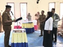 PAW BPD Soginti Dikukuhkan Camat Paguat