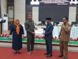 Gelar Rapat Paripurna Ke-25, Serahkan 3 Ranperda  Dan Persetujuan Bersama 6 Ranperda   