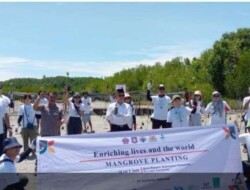 Desa Bunuyo Jadi Lokasi Penanaman Mangrove Program CRS Perusahaan Nasional