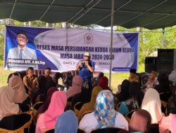 Gelar Reses di Libuo, Mohamad Afif Sentil Pengembangan Wisata Libuo yang Belum Optimal