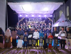 Tambang Emas Pani Dukung Penuh Forum Karyawan Lokal Lestarikan Tradisi Ramadan Tumbilotohe